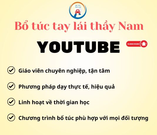 Bổ túc tay lái thầy Nam – Bổ túc tay lái thầy Nam Youtube
