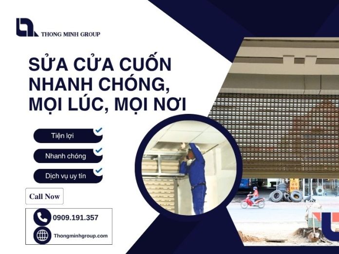 sửa cửa cuốn 247