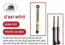 Tăng cường trải nghiệm lái với giảm xóc trước xe máy Sĩ Đạt Moto